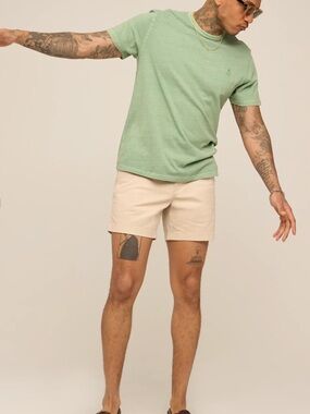 Chubbies Khakinators Originals Stretch Short 5.5 in Size Medium